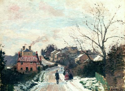 Fox Hill, Upper Norwood, 1870 von Camille Jacob Pissarro